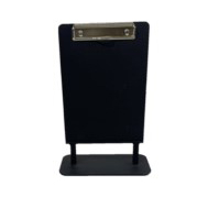 espositore fronte/retro a molla nero